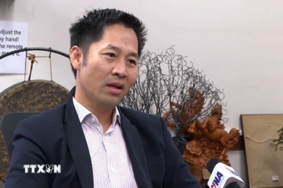 Giáo sư, Tiến sỹ Dương Anh Tuấn, giảng viên Đại học Pretoria, Nam Phi. (Ảnh: Hồng Minh/TTXVN)