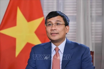 Thứ trưởng Thường trực Bộ Ngoại giao Nguyễn Minh Vũ. (Nguồn: TTXVN)