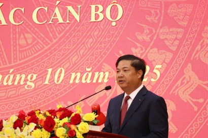 Bí thư Tỉnh ủy Đắk Lắk Lương Nguyễn Minh Triết. (Ảnh: Ngọc Minh/TTXVN)