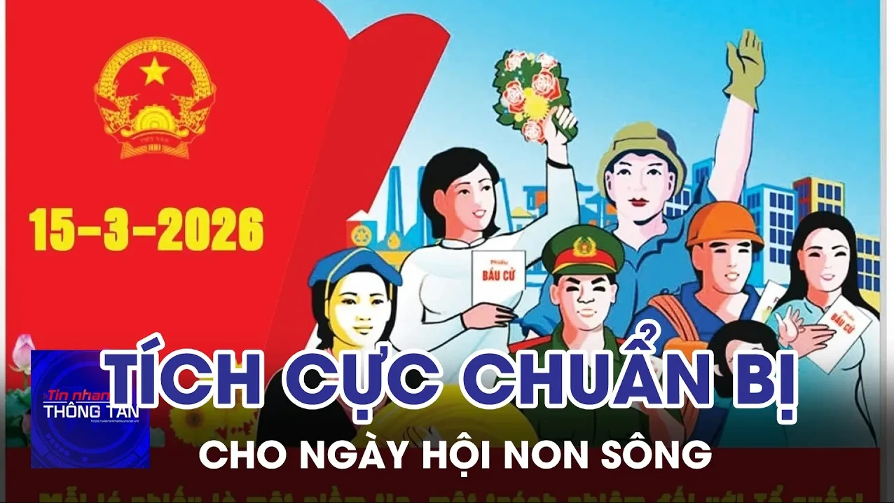 Tích cực chuẩn bị cho ngày hội non sông