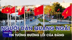 Người dân Quảng Ngãi bày tỏ niềm tin vào đường lối của Đảng