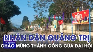 Nhân dân miền núi Quảng Trị chào mừng thành công của Đại hội