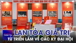 Lan tỏa giá trị lịch sử từ triển lãm về các kỳ Đại hội của Đảng