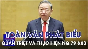 Toàn văn phát biểu của TBT Tô Lâm tại HN toàn quốc quán triệt và triển khai thực hiện NQ 79 và 80