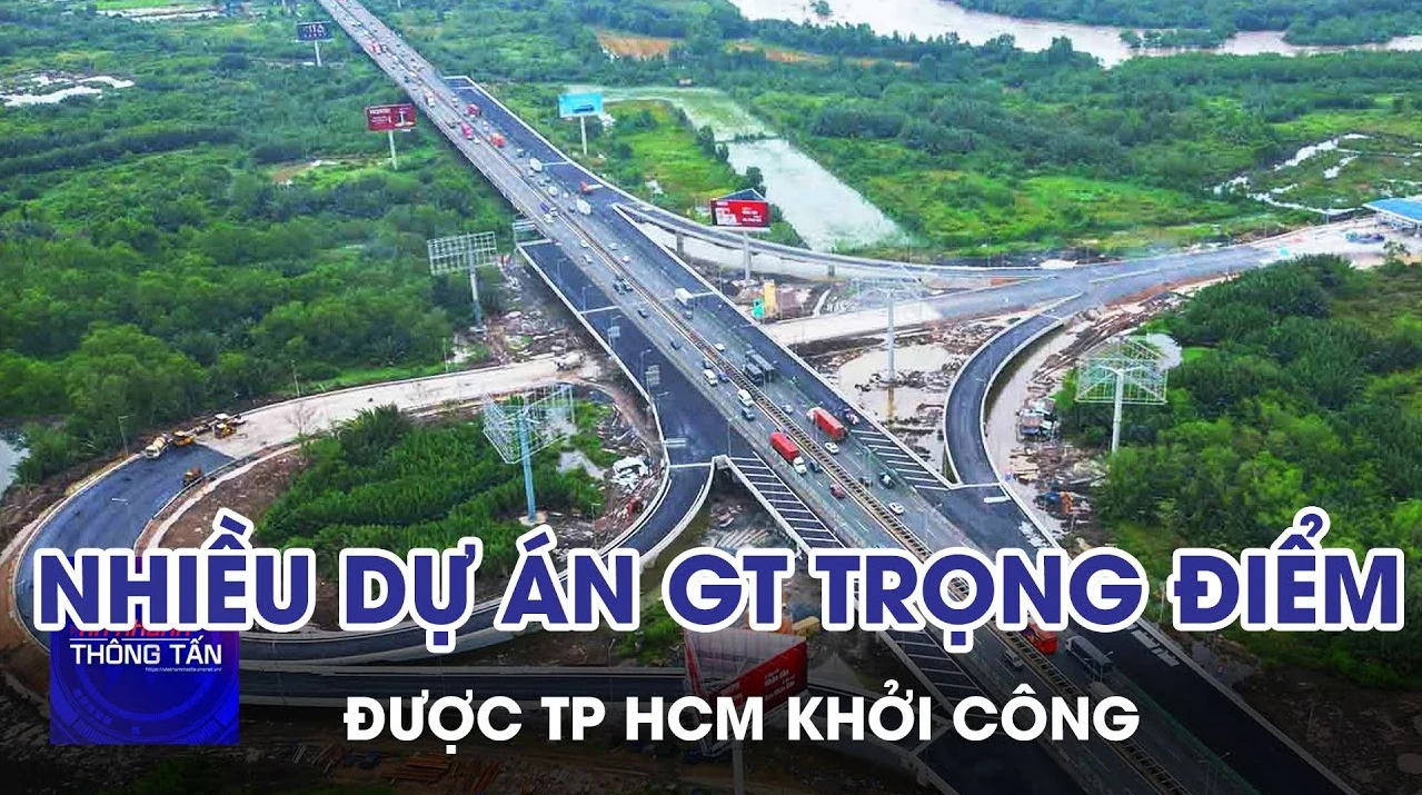 TP.HCM khởi công nhiều dự án hạ tầng giao thông trọng điểm