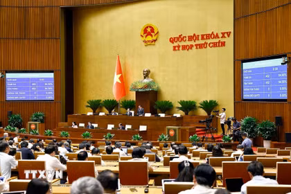 Tiến sỹ về quan hệ quốc tế tại Malaysia nhấn mạnh vị thế của Quốc hội Việt Nam. (Ảnh: Doãn Tấn/TTXVN)