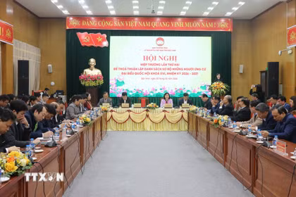 Quang cảnh Hội nghị. (Ảnh: Thanh Thương/TTXVN)