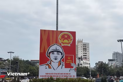 Pano về bầu cử Quốc hội và Hội đồng Nhân dân. (Nguồn: Vietnam+)