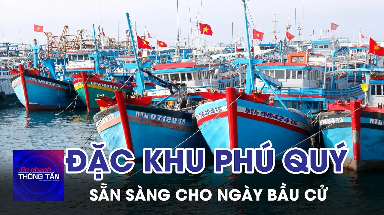Đặc khu Phú Quý sẵn sàng cho ngày bầu cử 