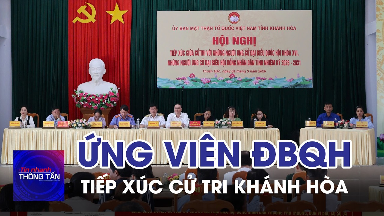 Ứng cử viên ĐBQH tỉnh Khánh Hòa tiếp xúc cử tri 