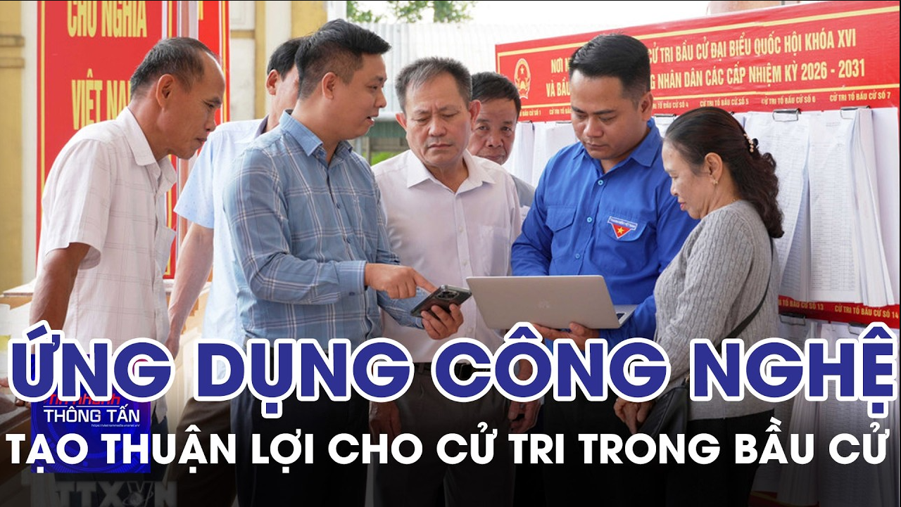 Hà Tĩnh ứng dụng công nghệ tạo thuận lợi cho cử tri trong bầu cử