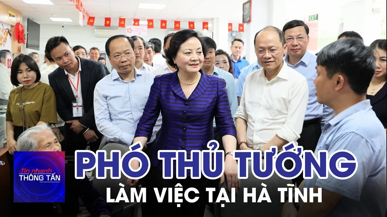 Phó Thủ tướng Phạm Thị Thanh Trà làm việc tại Hà Tĩnh