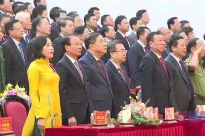 Khai mạc Đại hội đại biểu Đảng bộ tỉnh Ninh Bình lần thứ I, nhiệm kỳ 2025-2030