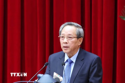 Đồng chí Hoàng Đăng Quang, Ủy viên Trung ương Đảng, Phó Trưởng Ban Thường trực Ban Tổ chức Trung ương, nghỉ công tác từ 1/3/2026 và nghỉ hưu từ 1/12/2026. (Ảnh: Phương Hoa/TTXVN)