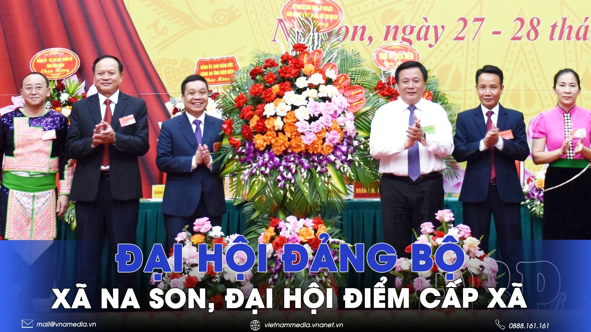 Đại hội Đảng bộ xã Na Son, đại hội điểm cấp xã ở Điện Biên - VNAMedia