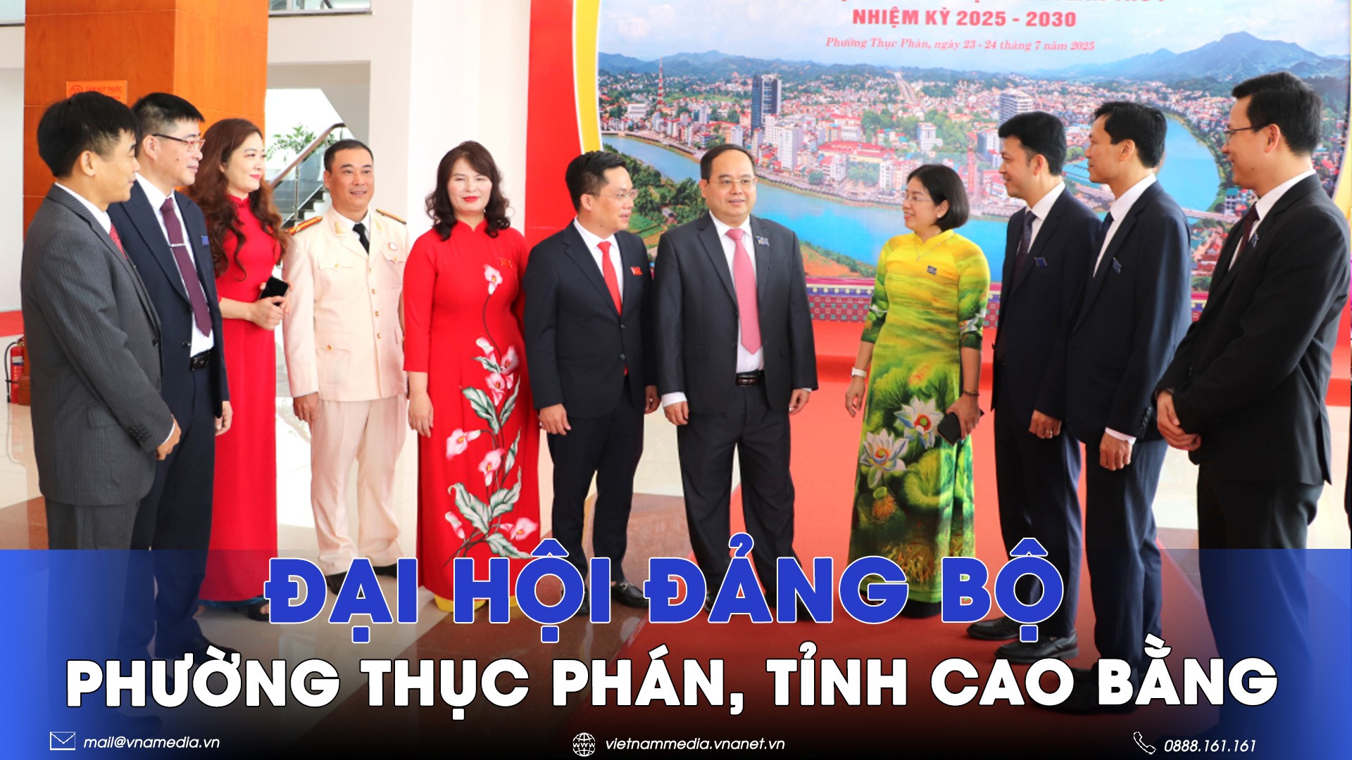 Đại hội Đảng bộ phường Thục Phán, tỉnh Cao Bằng lần thứ I - VNAMedia