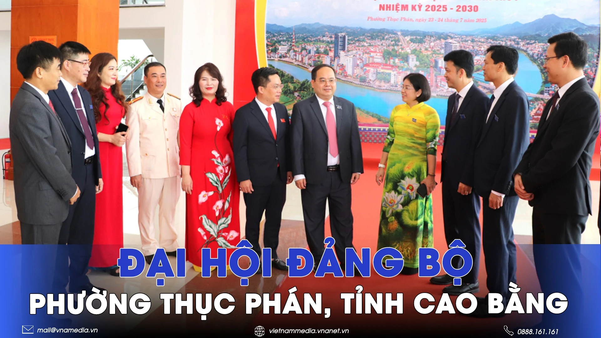 Đại hội Đảng bộ phường Thục Phán, tỉnh Cao Bằng lần thứ I - VNAMedia