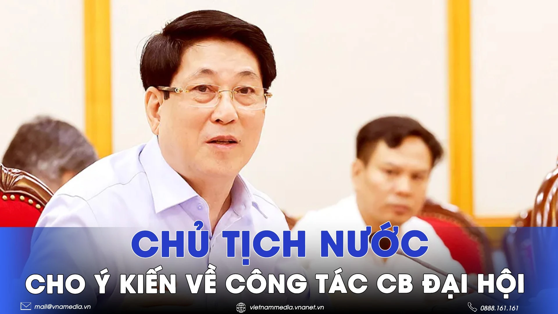 Cho ý kiến về công tác chuẩn bị đại hội đảng bộ tỉnh Cao Bằng và TP. Huế - VNAMedia