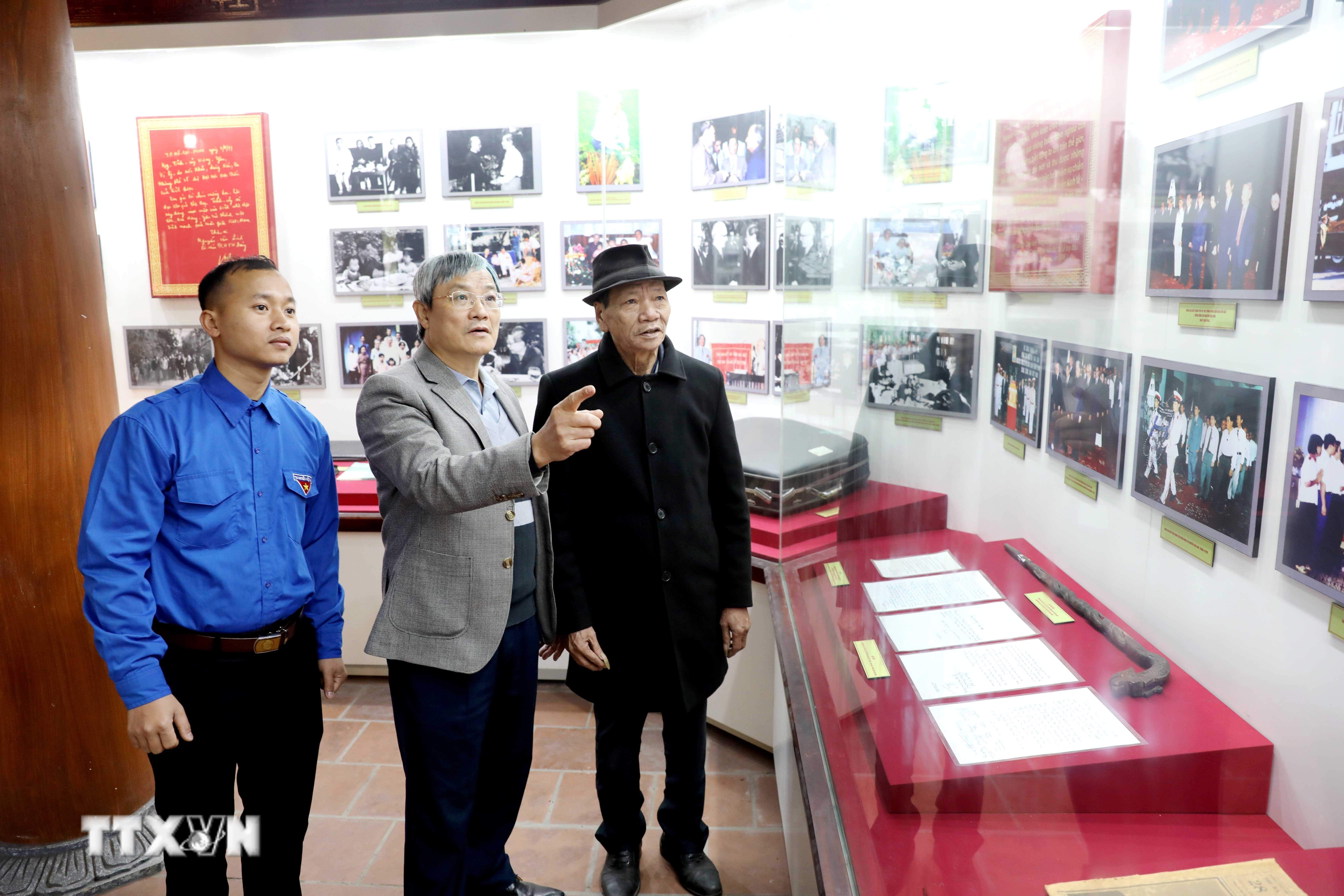 Đảng bộ, chính quyền và nhân dân xã Nguyễn Văn Linh luôn khắc ghi những lời căn dặn của cố Tổng Bí thư Nguyễn Văn Linh. (Ảnh: Thế Duyệt/TTXVN)