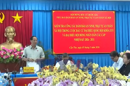 Cần Thơ bảo đảm an ninh, trật tự cuộc bầu cử