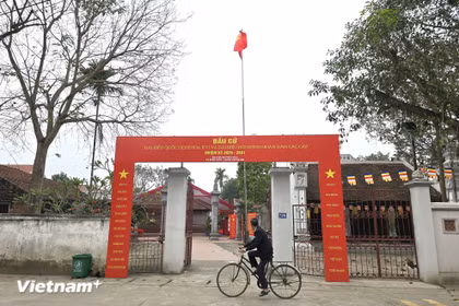 Không khí rộn ràng tại xã đảo duy nhất của Thủ đô trước ngày bầu cử