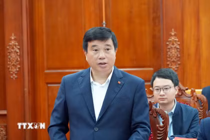 Ông Y Thanh Hà Niê Kđăm, Ủy viên Trung ương Đảng, Bí thư Tỉnh ủy Lâm Đồng. (Ảnh: Chu Quốc Hùng/TTXVN)