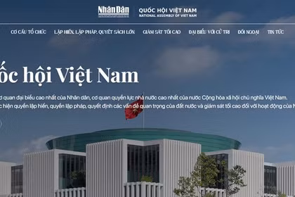 Báo Nhân Dân ra mắt chuyên trang Quốc hội Việt Nam