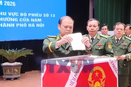 Bầu cử tại Bộ Tư lệnh Bộ đội Biên phòng: Những lá phiếu ngay trong doanh trại 
